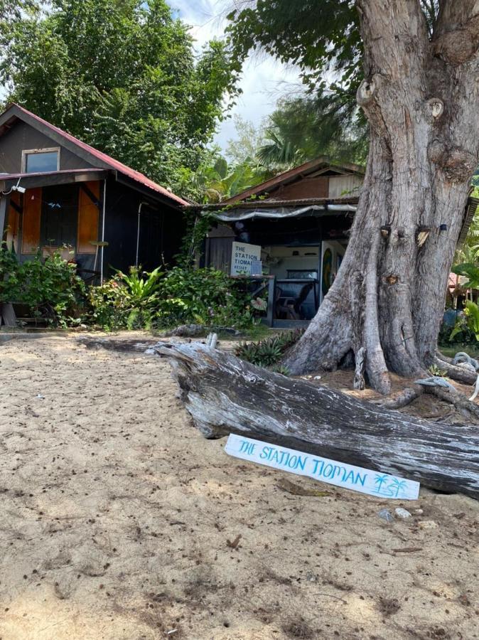 The Station Tioman Hotell Kampong Ayer Batang Exteriör bild
